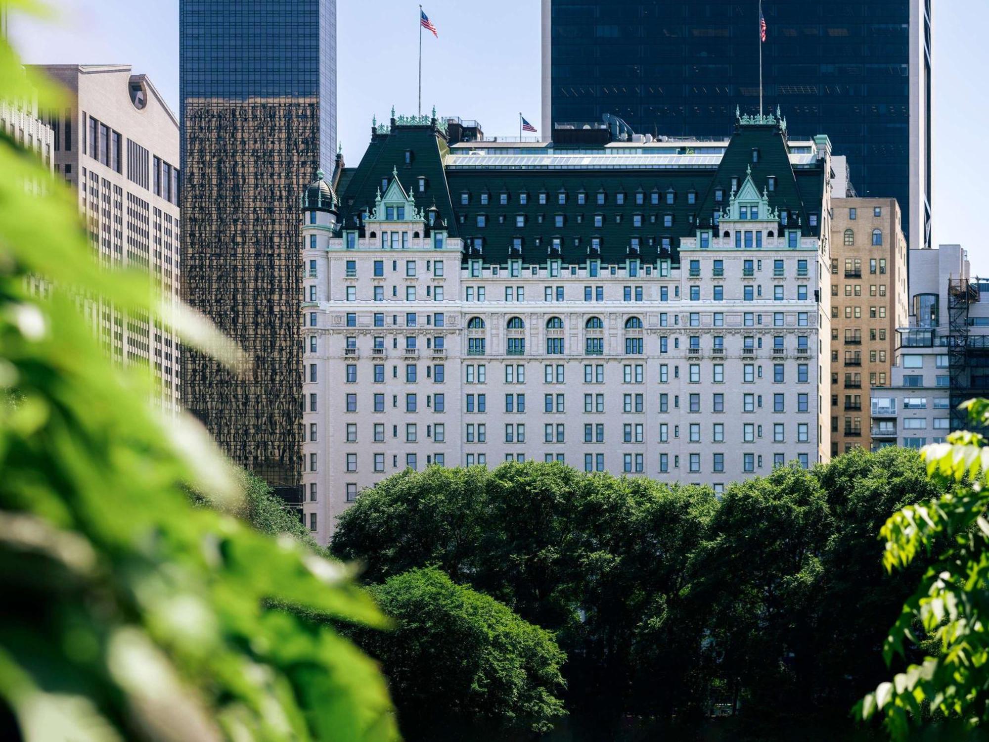 The Plaza Hotel New York Exterior foto