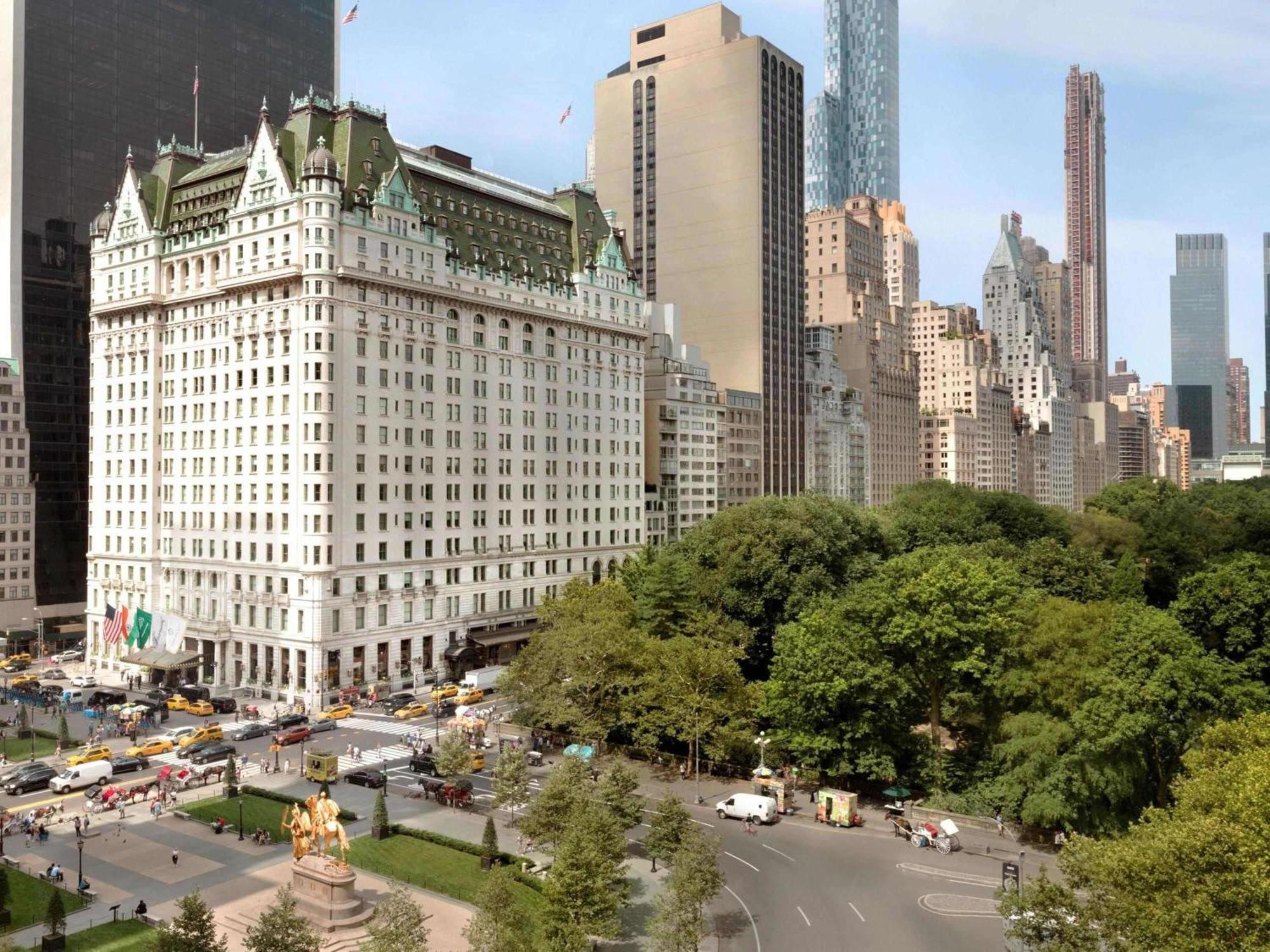 The Plaza Hotel New York Exterior foto